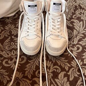 Axel Arigato White High-Top Sneakers